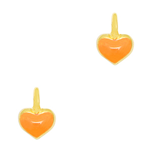 DQ bedel hart goud neon orange